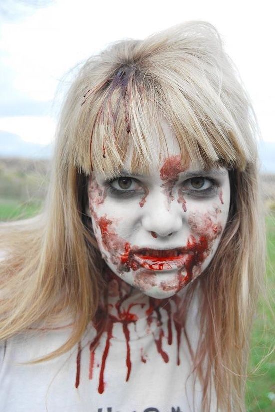 frightening zombie makeup face paint halloween scary zombie face http - Scary Faces For Halloween With Makeup frightening zombie makeup face paint halloween scary zombie face http - Scary Faces For Halloween With Makeup