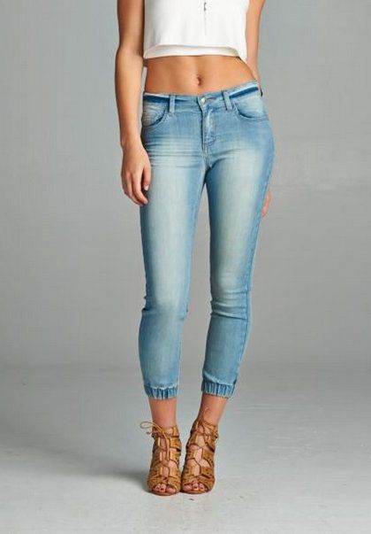 7 Best Georgeous Skinny Jeans Images On Pinterest Cello, Skinny Sexy Cropped Denim Joggers Skinny Jeans SLIM Fit Cello Ankle Cuffs Capri Ladies - 7 Best Georgeous Skinny Jeans Images On Pinterest Cello, Skinny