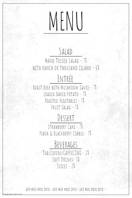 24 Best Free Restaurant Flyer Templates Images On Pinterest Flyer Template Restaurant Flyer Free F I Menu Template