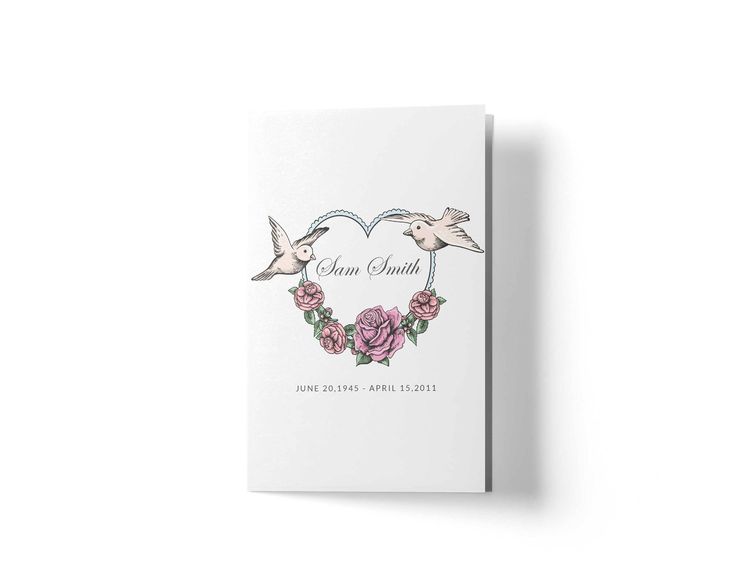 The 25+ best Funeral program template free ideas on Pinterest - funeral service program template word The 25+ best Funeral program template free ideas on Pinterest - funeral service program template word