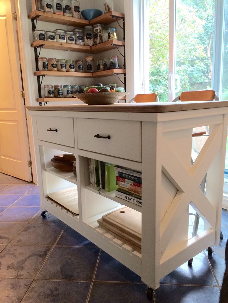 Do It Yourself Home Projects From Ana White Kitchen Island Plans Design Diy Moveable Kitchen Design Diy, Ana White Farmhouse Kitchen Island