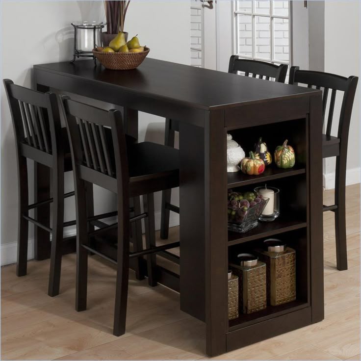 152 Best Kitchen And Dining Images On Pinterest Kitchen Ideas The Maryland Counter Height Storage Dining Table is an incredibly practical design and one that's perfect for rooms where space is limited. - 152 Best Kitchen And Dining Images On Pinterest Kitchen Ideas