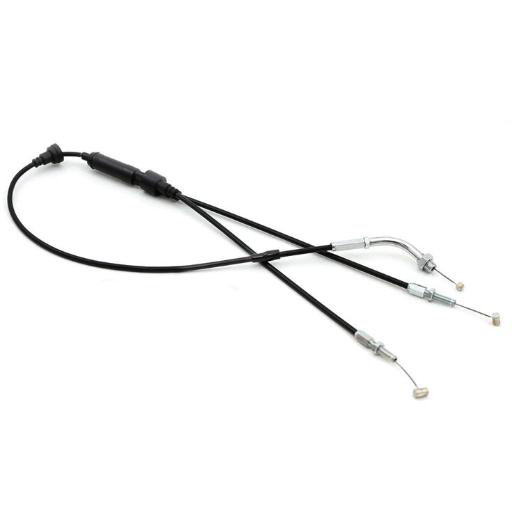 Shortened 2-into-1 Throttle Cable – Fits: Honda CB/CL350 & 450 w