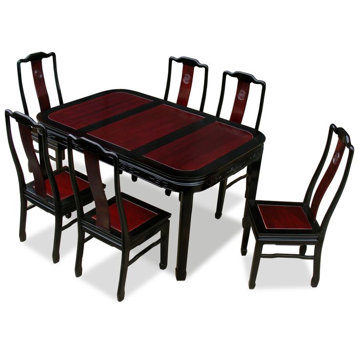 Restaurant tables inlaid asian style Fetish smothered by plastic