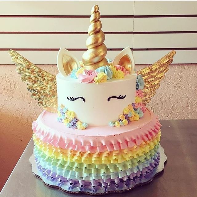 Make your very own Unicorn Cake with our Unicorn Horn Cake