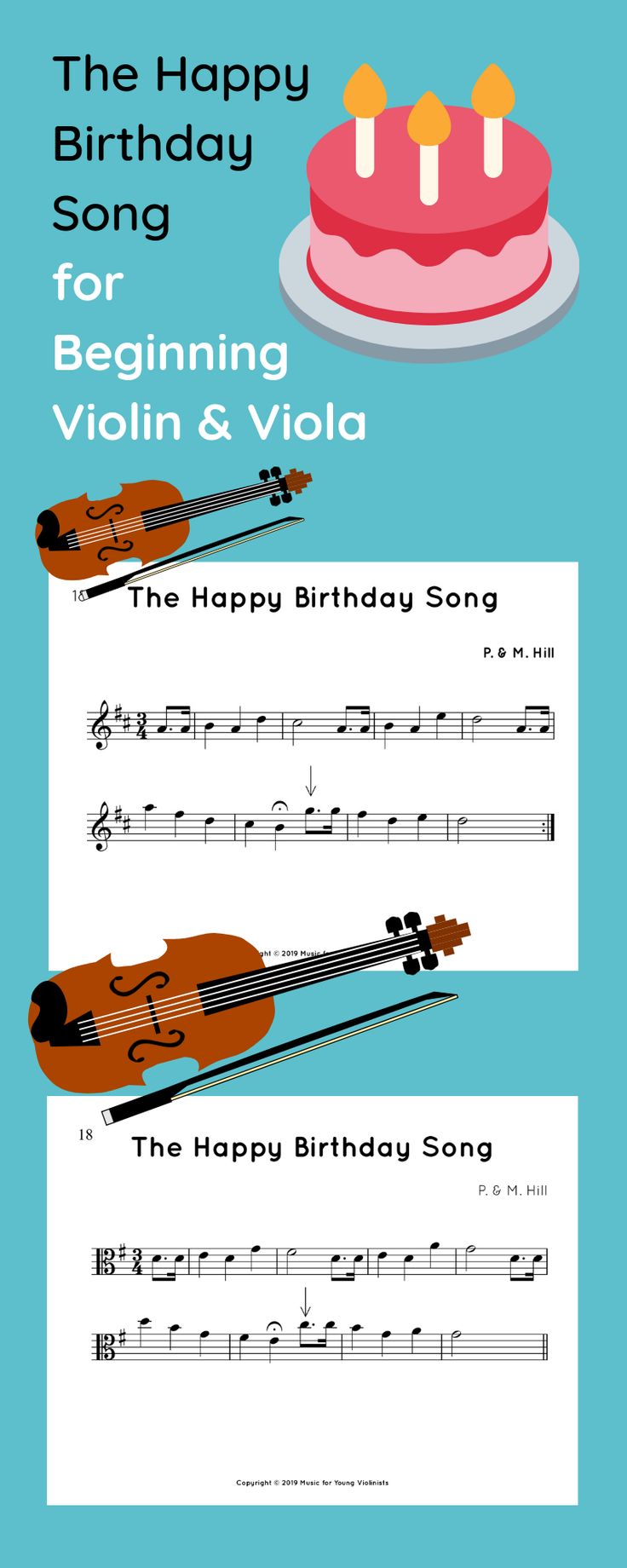 How To Play Happy Birthday On Violin Violin Sheet Music For Beginners Happy Birthday