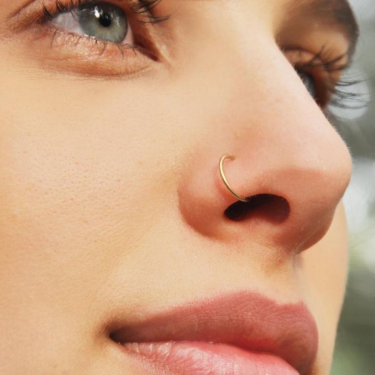 Plain Nose Ring, 14k Solid Nose Ring Indian,20 Gauge Gold Nose Ring, Snuf Nose  Ring Gold, Indian Nose Hoop, Nose Hoop, Tribal Ring Gold - Etsy