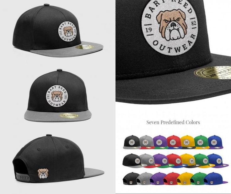 snapback mockup