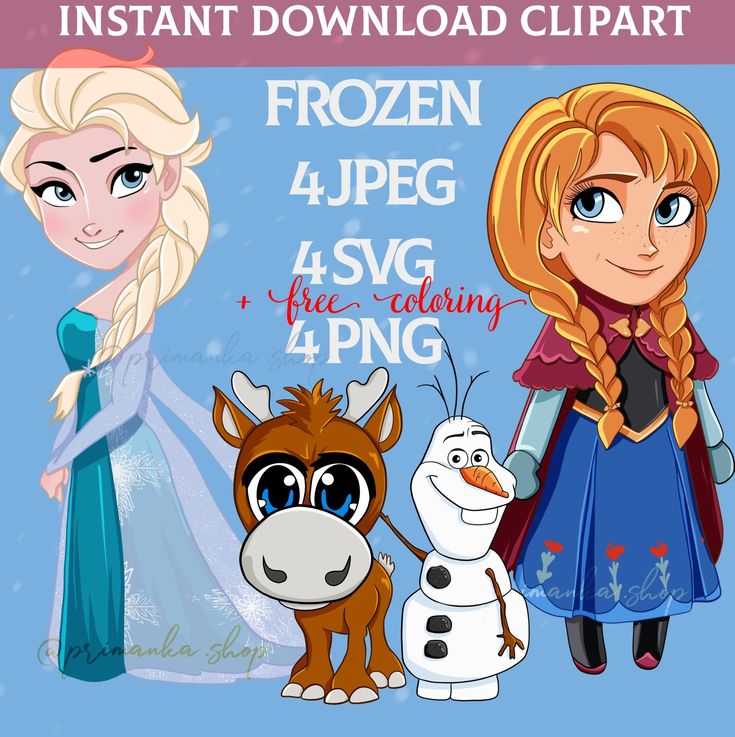 Download Frozen svg clipart, Anna and Elsa svg layered, png, Jpeg ...