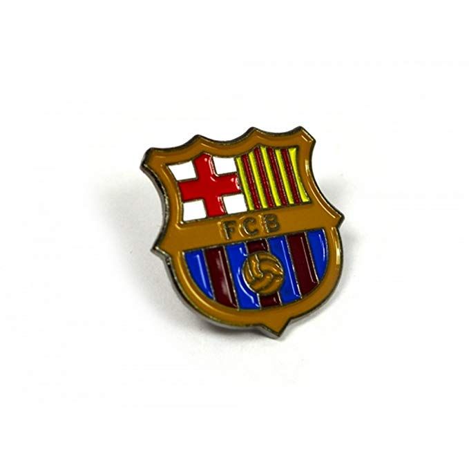 FC Barcelona Official Football Pin Badge