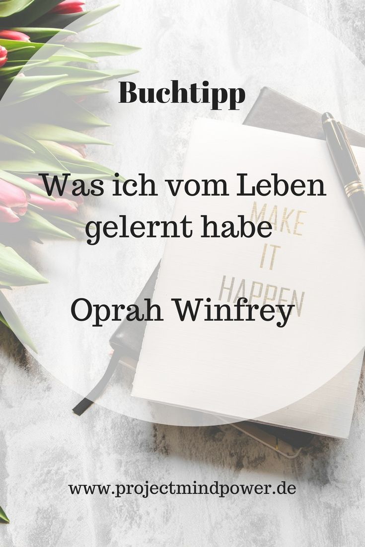 buchtipp persönlichkeitsentwicklung oprah motivation leseratte inspiration zitate