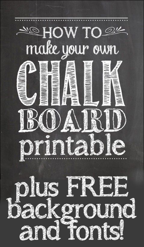 how to make your own chalkboard printables how to nest for less chalkboard sign template
