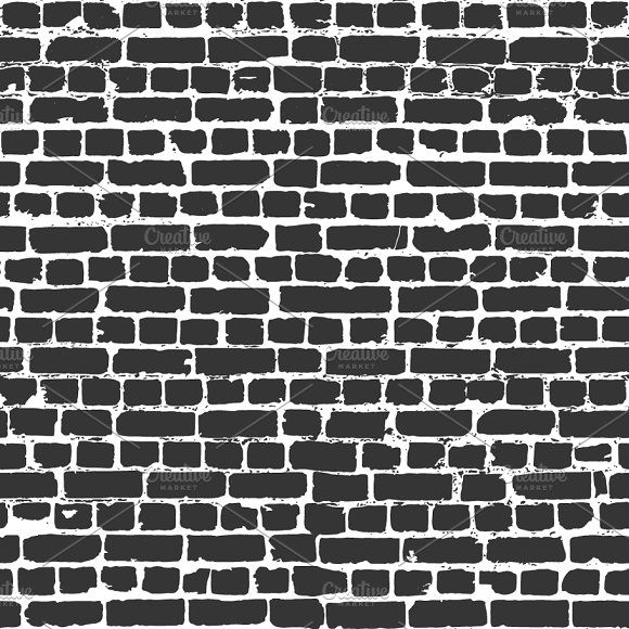 Gray Bricks In Worn Out Brick Wall Grey Brick Brick Wall Brick