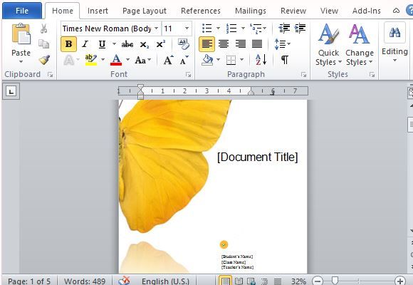student report maker template for word cover page free printable pamphlet maker