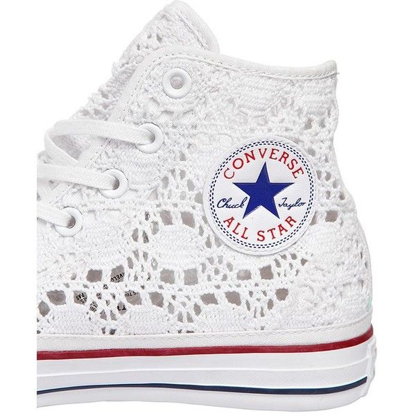 Converse Women Chuck Taylor Crochet Sneakers ($175) ❤ liked on ... رز د Converse Women Chuck Taylor Crochet Sneakers ($175) ❤ liked on ... رز د
