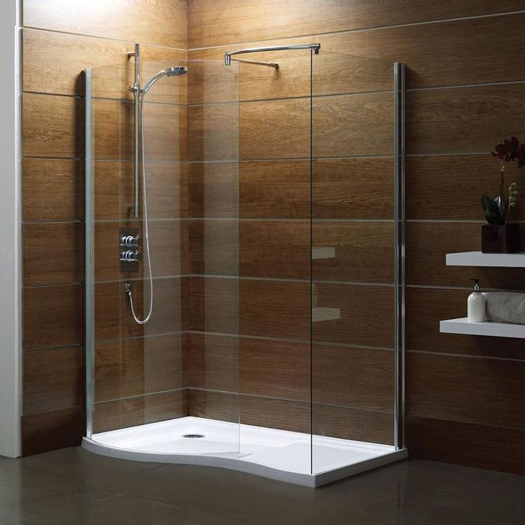 Bathtub with door - current proposals! Brown bathroom decor, Orange bathroom dec