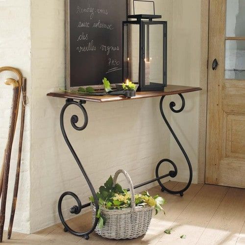 Entrance Tables Furniture best 25+ wrought iron console table ideas on pinterest | iron Entrance Tables Furniture best 25+ wrought iron console table ideas on pinterest | iron