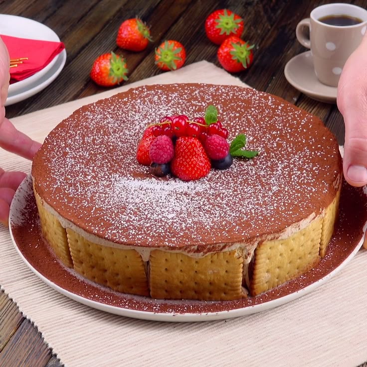 Butterkeks-Kuchen Butterkeks-Kuchen