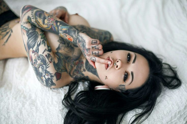 Schoolgirl girl tattoo otngagged