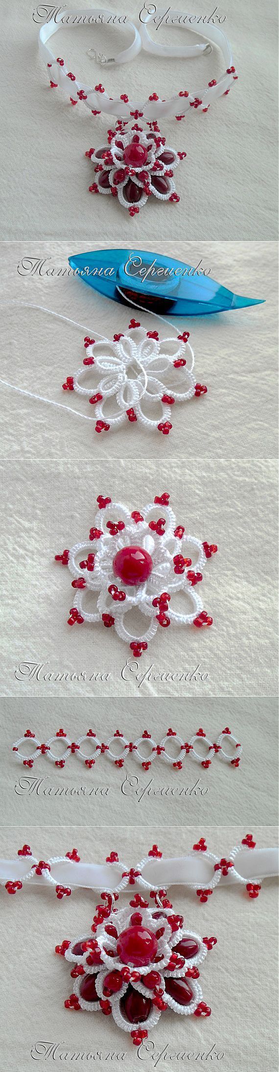 Tatting projects for teapots (photo, video) Tatting projects for teapots (photo, video)