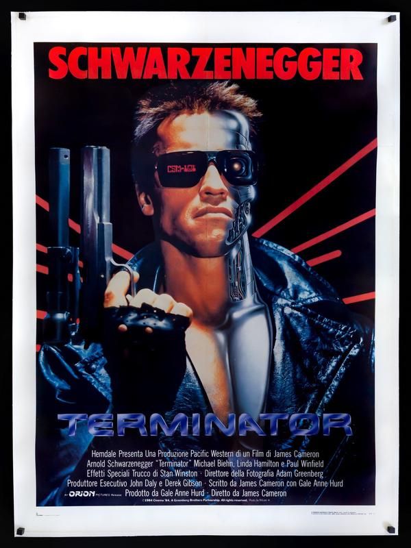 Terminator (1984) in 2020 | Terminator movies, Movie posters vintage