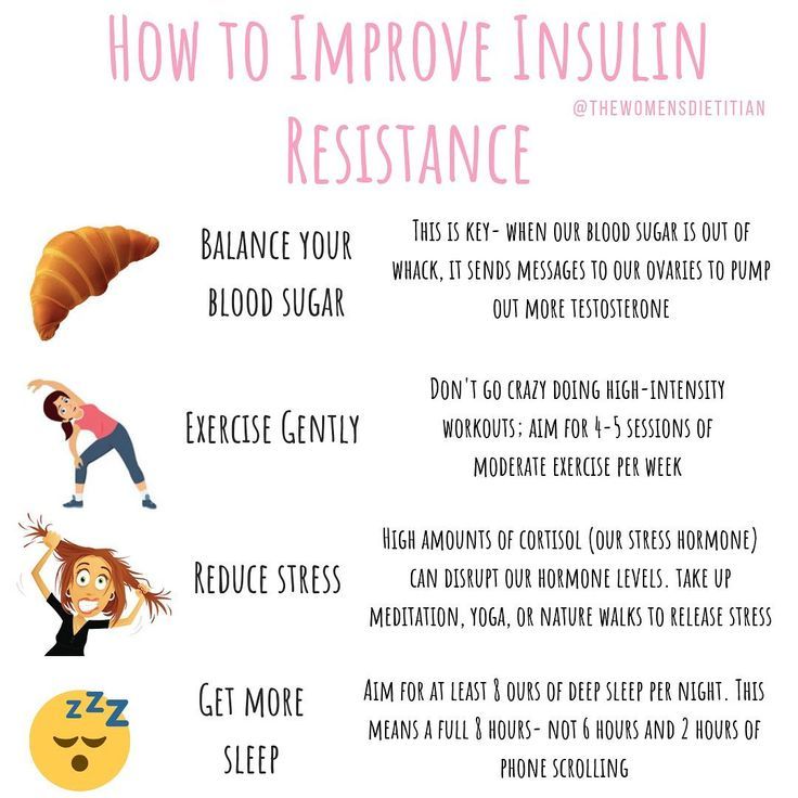 PCOS•Fertility•Hormones on Instagram “⚡FACT Insulin resistance can be