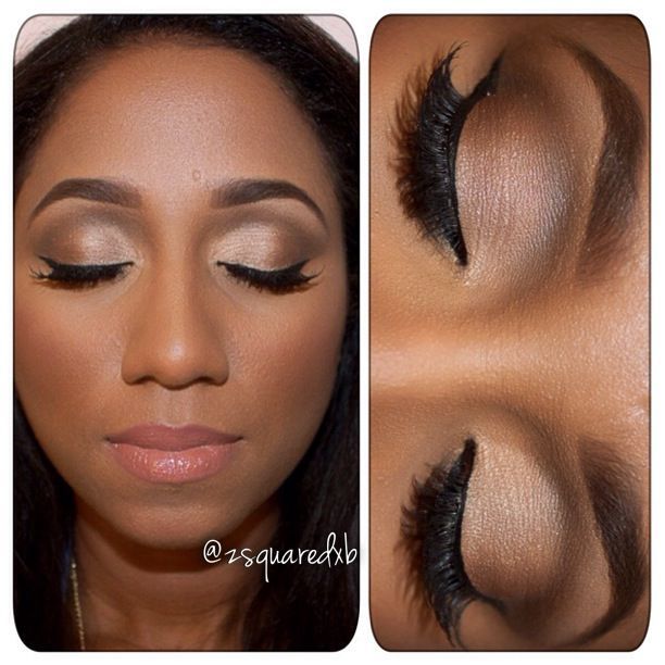 How to put on eye makeup for dark skin How to put on eye makeup for dark skin