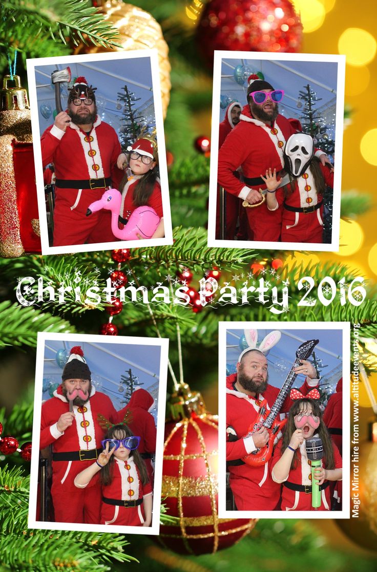 Amazing Alternative Christmas Party Ideas Part - 14: Props Galore With Our Magic Selfie Mirror - A Superb Alternative To A Photobooth!