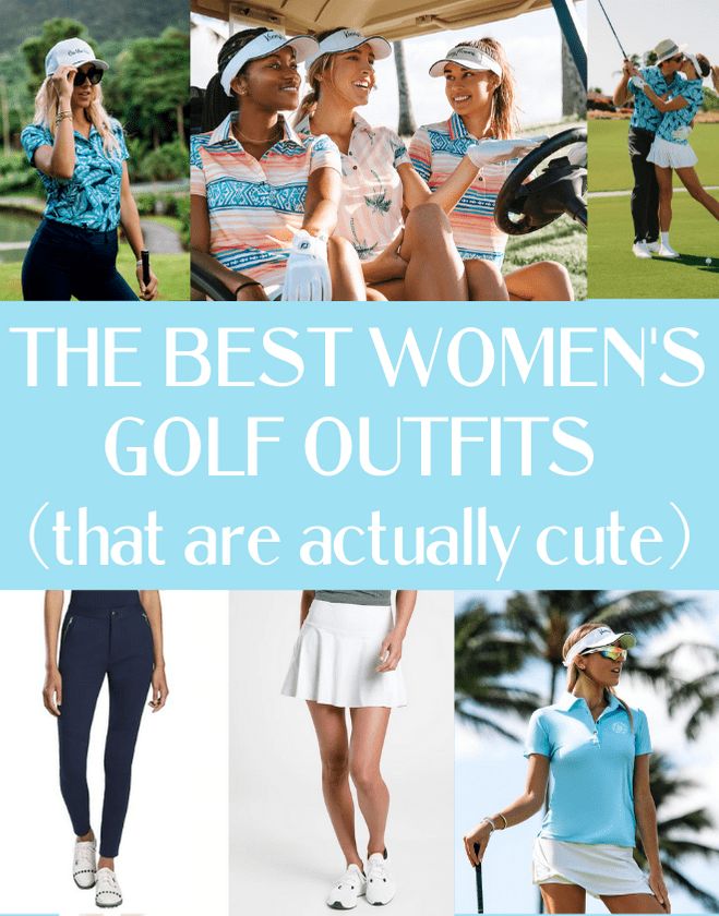 The Best Women's Golf Outfits (that are Actually Cute) to Wear Golfing ...