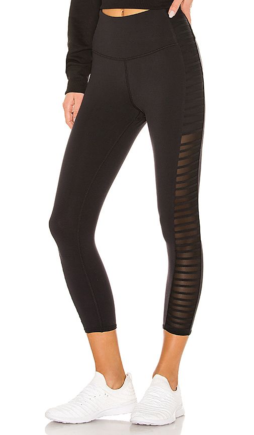 Black Lukka Yoga Athletic Capri Small Black Lukka Yoga Athletic Capri Small