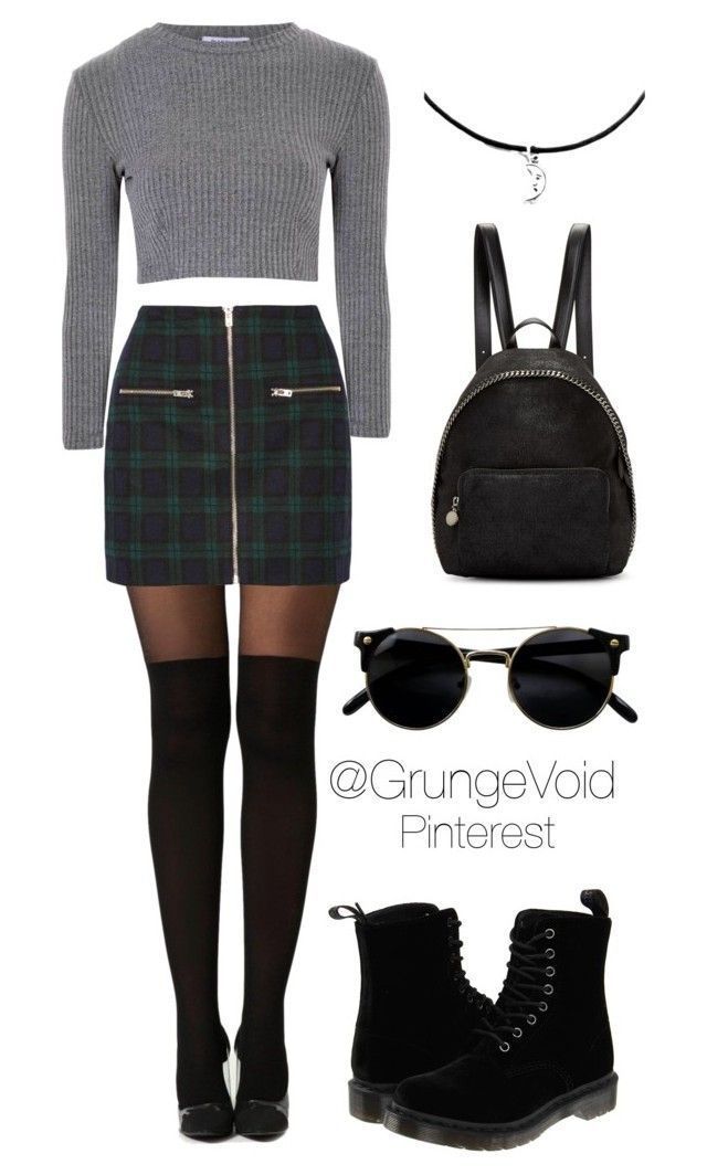 Wie man sich im herbstlichen Winter mit einem karierten Rock kleidet #einem #he...