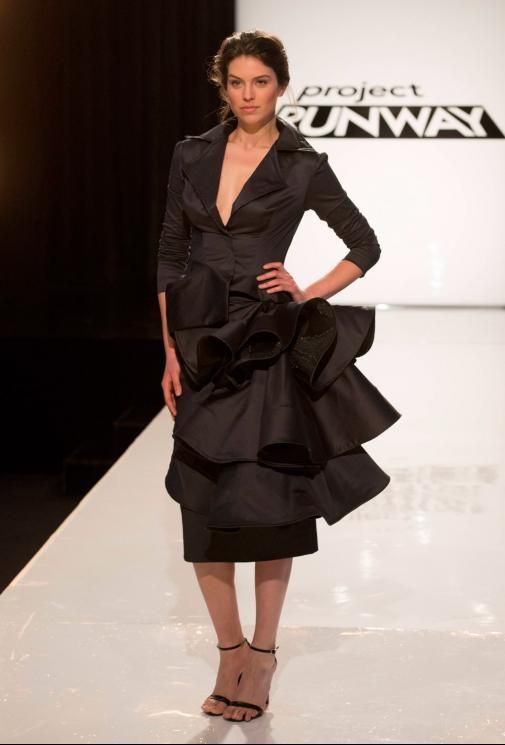Santino rice project runway yellow dress Santino rice project runway yellow dress