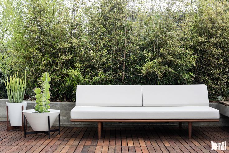 Case Study Furniture Solid Wood Daybed Used Outdoor Cushions Patio Case Study Furniture Solid Wood Daybed, Case Study Outdoor Furniture