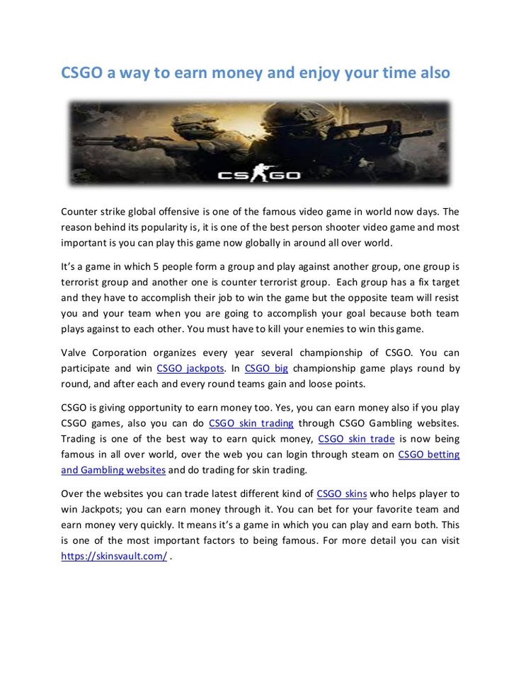 where do i play csgo for money where do i play csgo for money