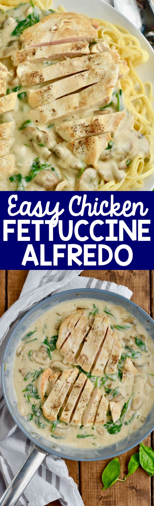 This Easy Chicken Fettuccine Alfredo Is Just A Few Ingredients And Comes Together In Under 30 This Easy Chicken Fettuccine Alfredo Is Just A Few Ingredients And Comes Together In Under 30