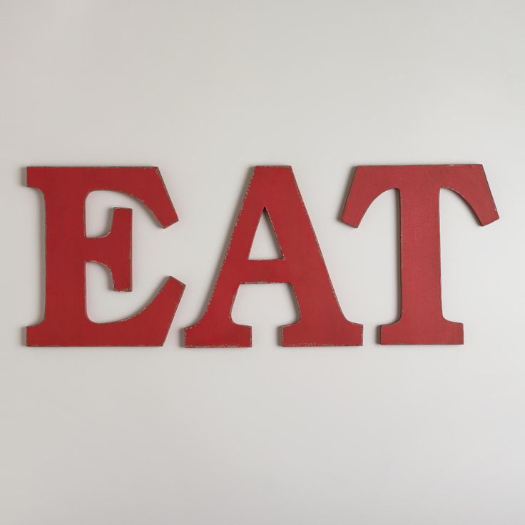 Kitchen Wall Decor Letters Kitchen Wall Decor Letters