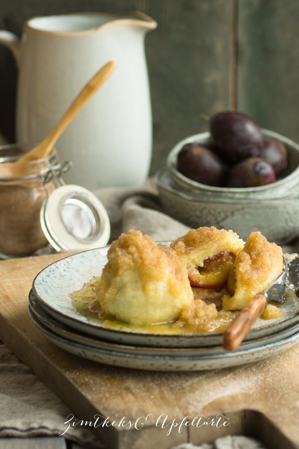 Rezept einfache und leckere Zwetschgenknödel aus Kartoffelteig | Rezept ...