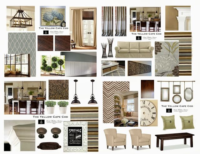 mood board interior design
