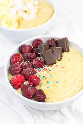Vanilla Pudding Oats: heiß und super cremig Vanilla Pudding Oats: heiß und super cremig