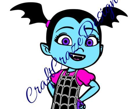 Download Vampirina Birthday Party Invitation, Vampirina Invitation, Vampirina Invite, Vampirina Favor ...