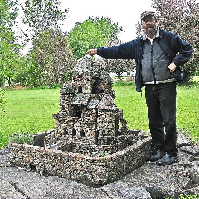 Harry Barber's Miniature Castles (1920s-66) Fairy garden houses, Miniature fairy
