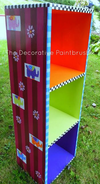 The Decorative Paintbrush, Designs by Mary Mollica: And A Bookcase Makes Six