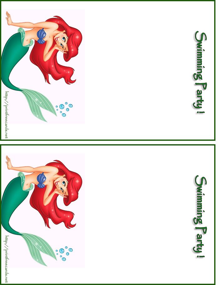 pin by jo maree ponce on anything and everything mermaid birthday print birthday invitation cards