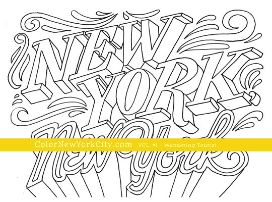 new york new york coloring page from the coloring book color new york - New York City Coloring Pages new york new york coloring page from the coloring book color new york - New York City Coloring Pages