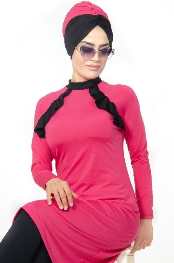 Aise Tesettur Fusya Tesettur Mayo Modelleri Mayolar Moda Stilleri Urunler Aise Tesettur Fusya Tesettur Mayo Modelleri Mayolar Moda Stilleri Urunler