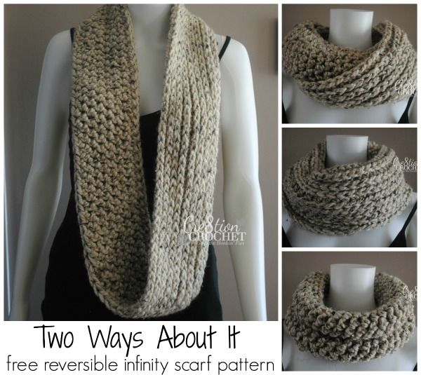 Free Infinity Scarf Pattern Two Ways About It Cre40tion Crochet Inspiration Free Infinity Scarf Pattern Free Infinity Scarf Pattern Two Ways About It Cre40tion Crochet Inspiration Free Infinity Scarf Pattern
