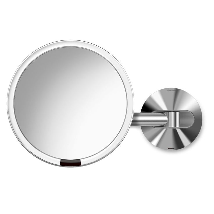Simplehuman 8 Inch Wall Mount Sensor Mirror Rechargeable Polished Stainless Steel Certified Refurbished Wall Mount Sensor Mirror Rechargeable, How To Mount Simplehuman Mirror