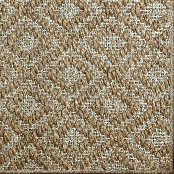 Palmyre Geometric Sisal Spice Area Rug Area Rugs Rugs Sisal Rug