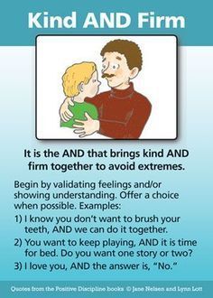 Positive discipline.. bringing kindness and firmness together :)