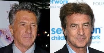 Dustin Hoffman and Francois Cluzet | Look alike, People, Facial